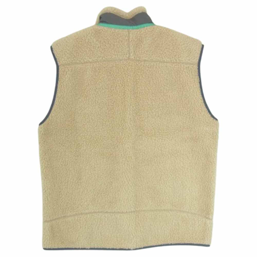 patagonia パタゴニア 23048FA22 Classic Retro-X Vest レトロ ベスト ボア フリース ベスト オフホワイト系 XL【中古】