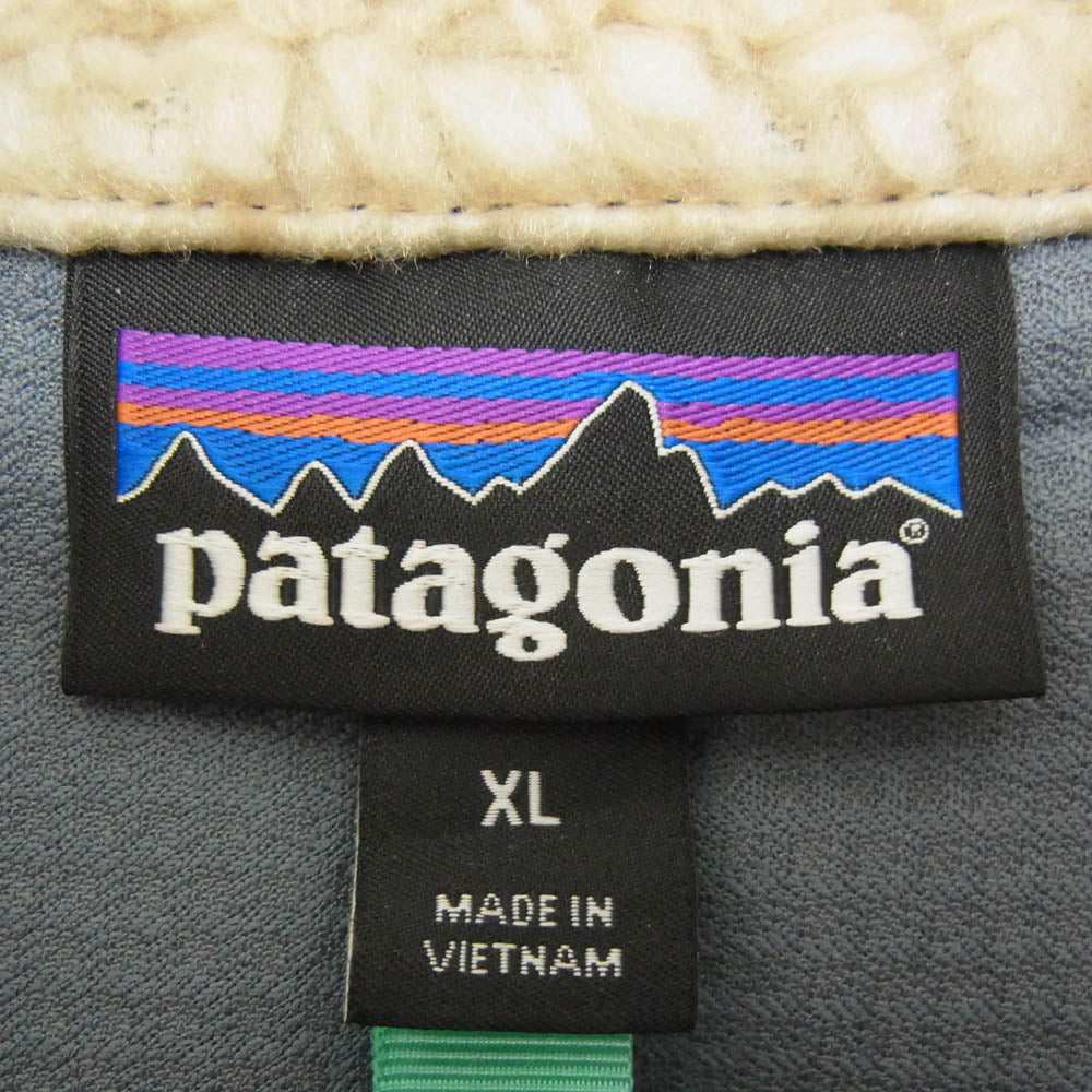 patagonia パタゴニア 23048FA22 Classic Retro-X Vest レトロ ベスト ボア フリース ベスト オフホワイト系 XL【中古】