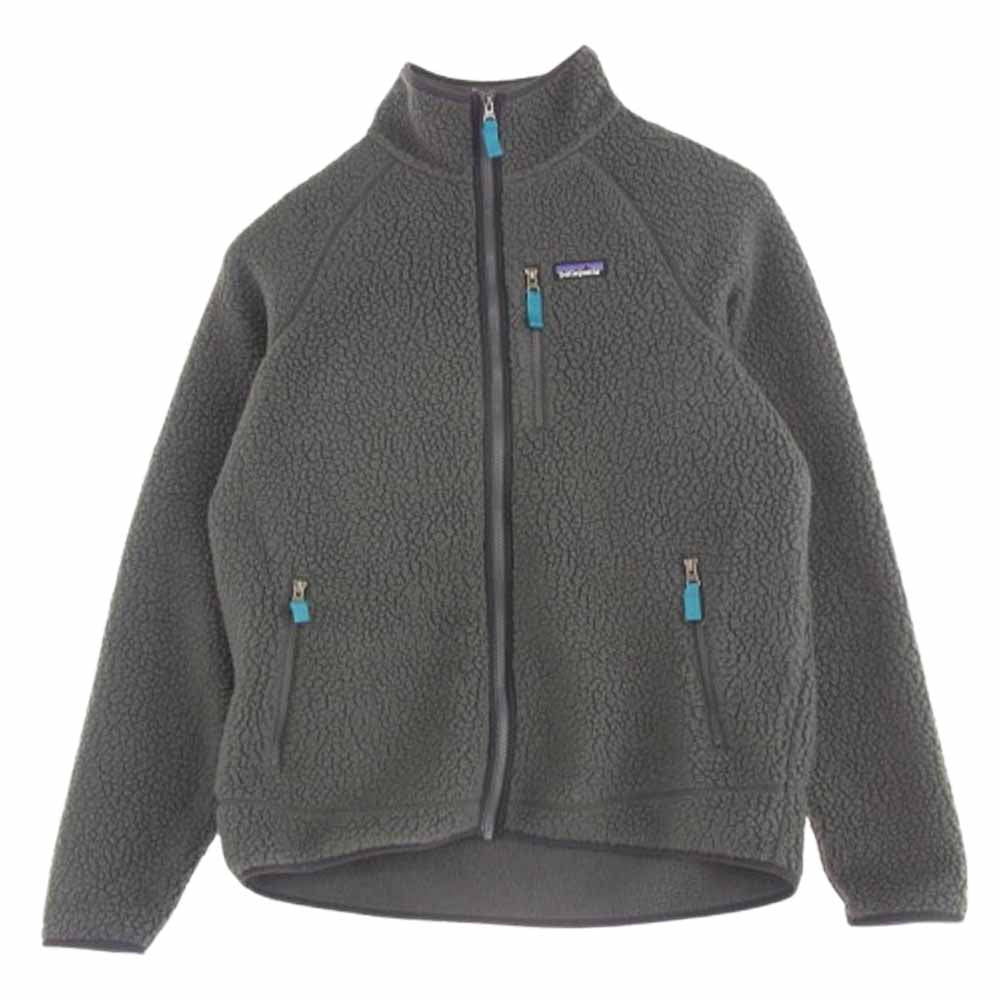 patagonia パタゴニア 22800FA17 Retro Pile Jacket レトロ パイル フリース ボア ジャケット グレー系 L【中古】