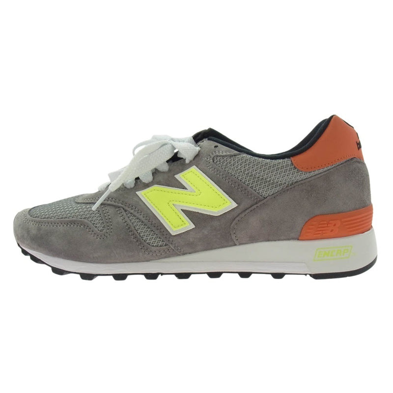 NEW BALANCE ニューバランス M1300PD 1300 スエード メッシュ ローカット スニーカー グレー系 28cm【極上美品】【中古】