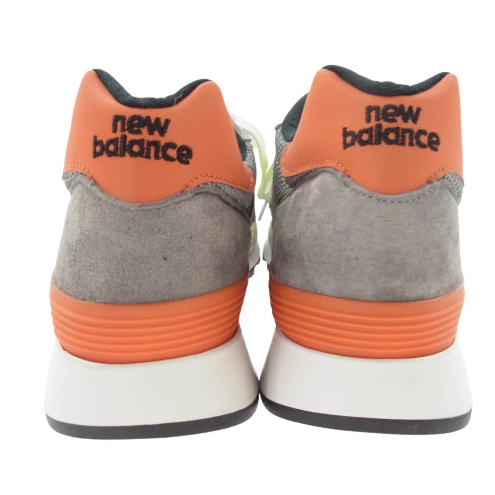 NEW BALANCE ニューバランス M1300PD 1300 スエード メッシュ ローカット スニーカー グレー系 28cm【極上美品】【中古】