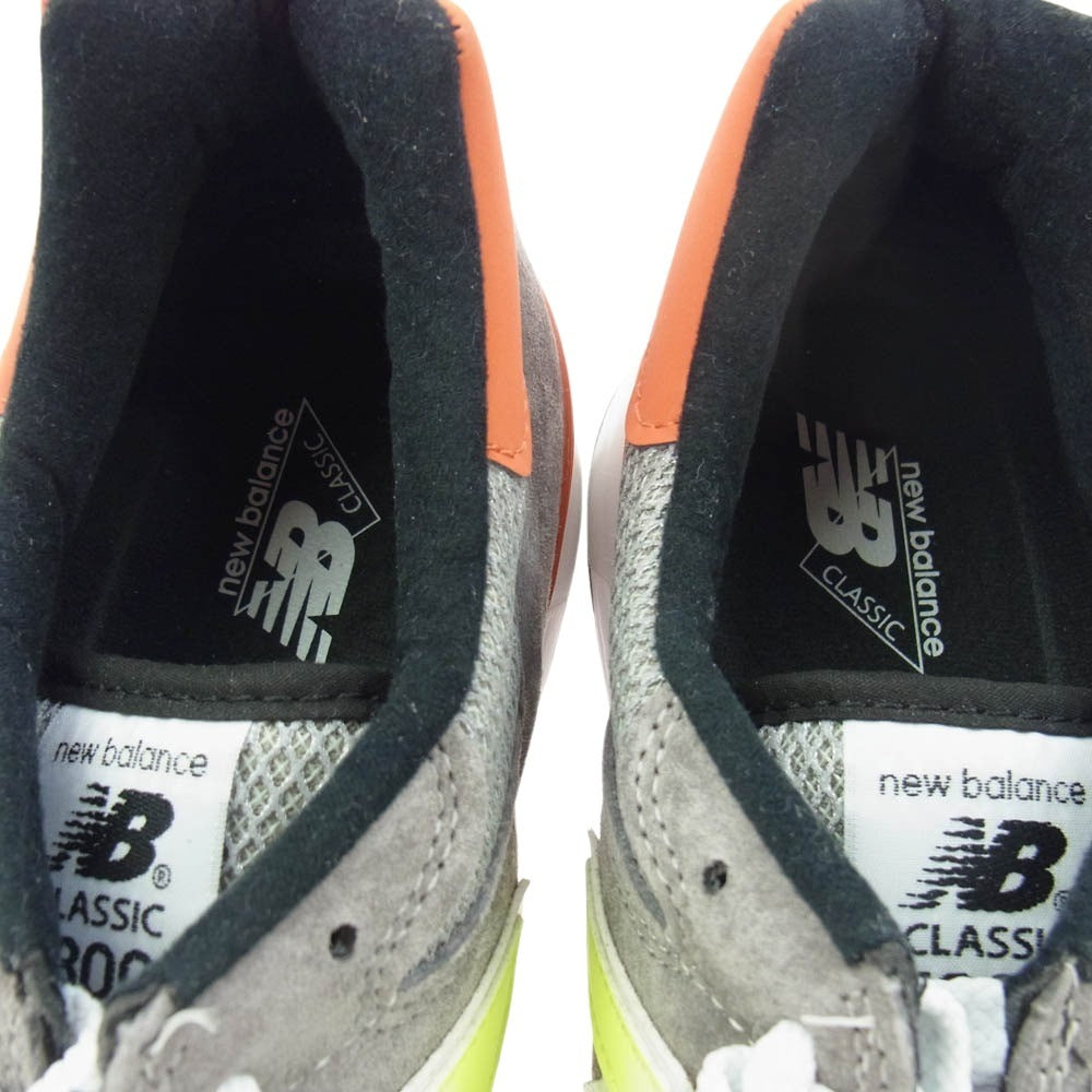 NEW BALANCE ニューバランス M1300PD 1300 スエード メッシュ ローカット スニーカー グレー系 28cm【極上美品】【中古】