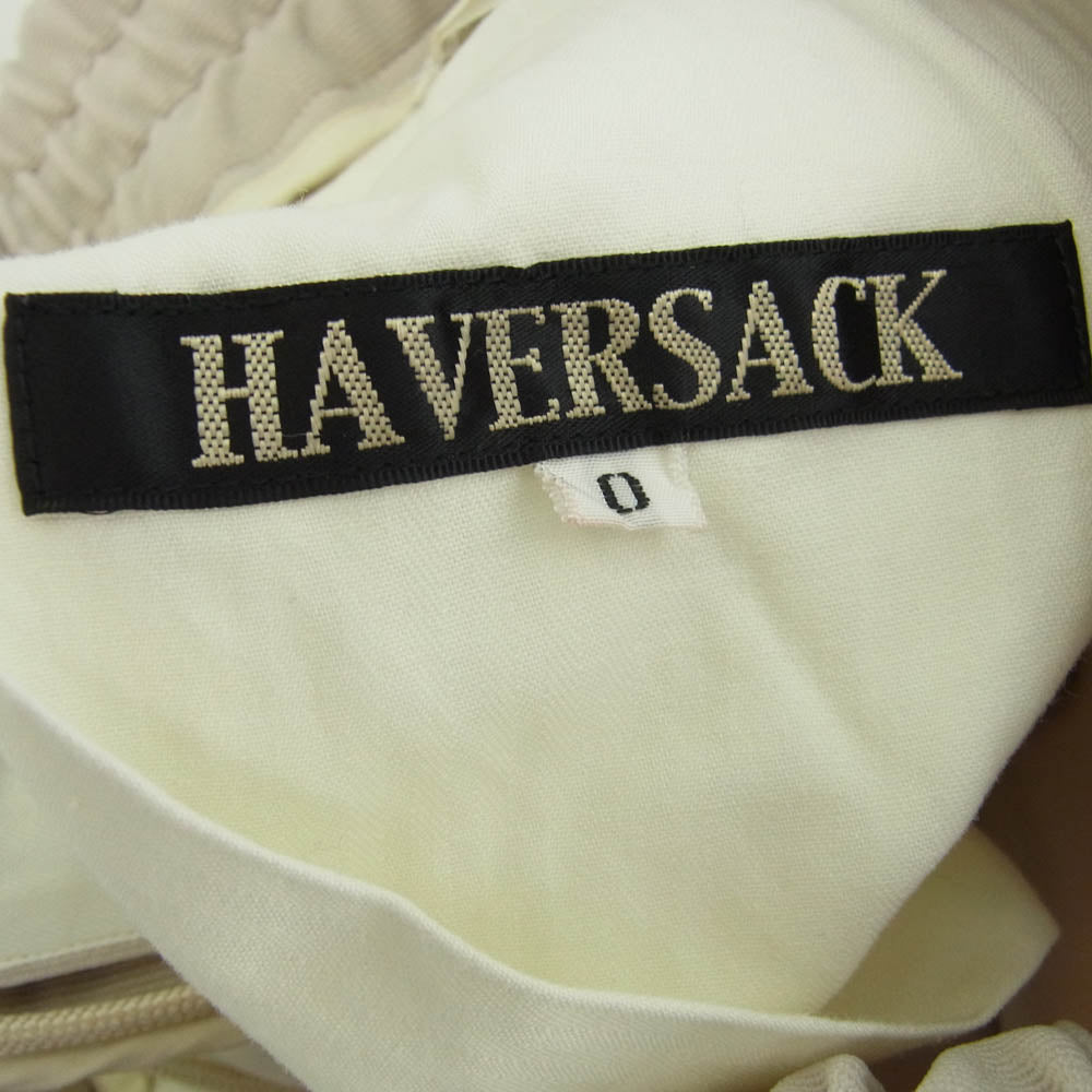 HAVERSACK ハバーザック 462006 サイド ライン イージー パンツ グレー系【中古】