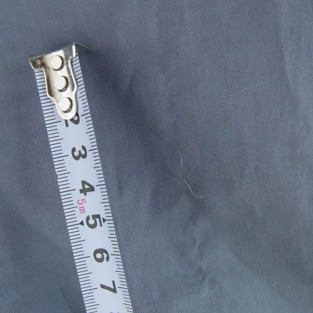 AURALEE オーラリー 22SS A22SS04TN WASHED FINX TWILL P／O SHIRTS ウォッシュド フィンクス ツイル コットン 長袖 シャツ グレー系 4【中古】