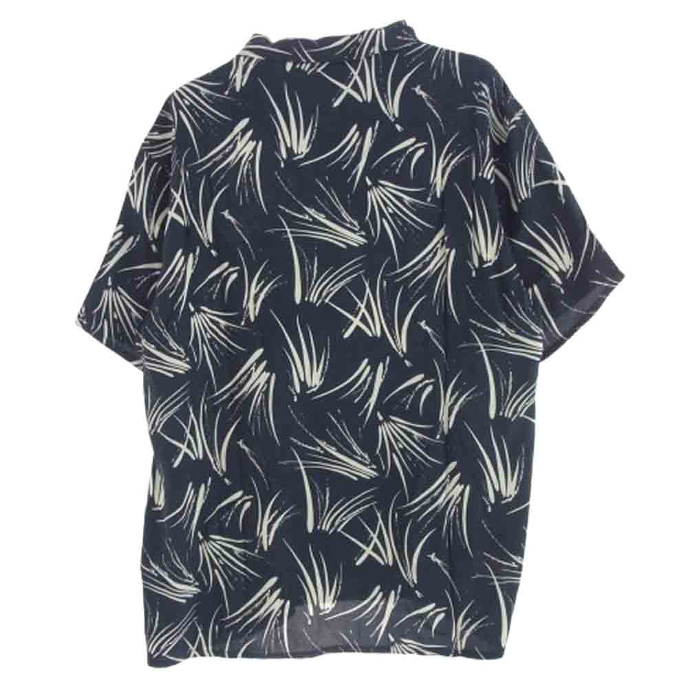 オールドジョー 2410J-SH08 PINE NEEDLE SHIRTS ワンナップカラー 半袖 シャツ ネイビー系 15.5【極上美品】【中古】