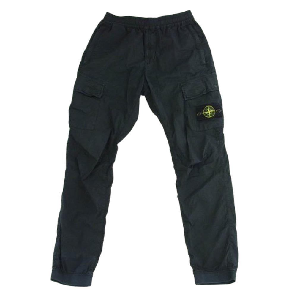 STONE ISLAND ストーンアイランド 74153103 CARGO JOGGER PANT カーゴ ジョガー パンツ ブラック系 W28【中古】