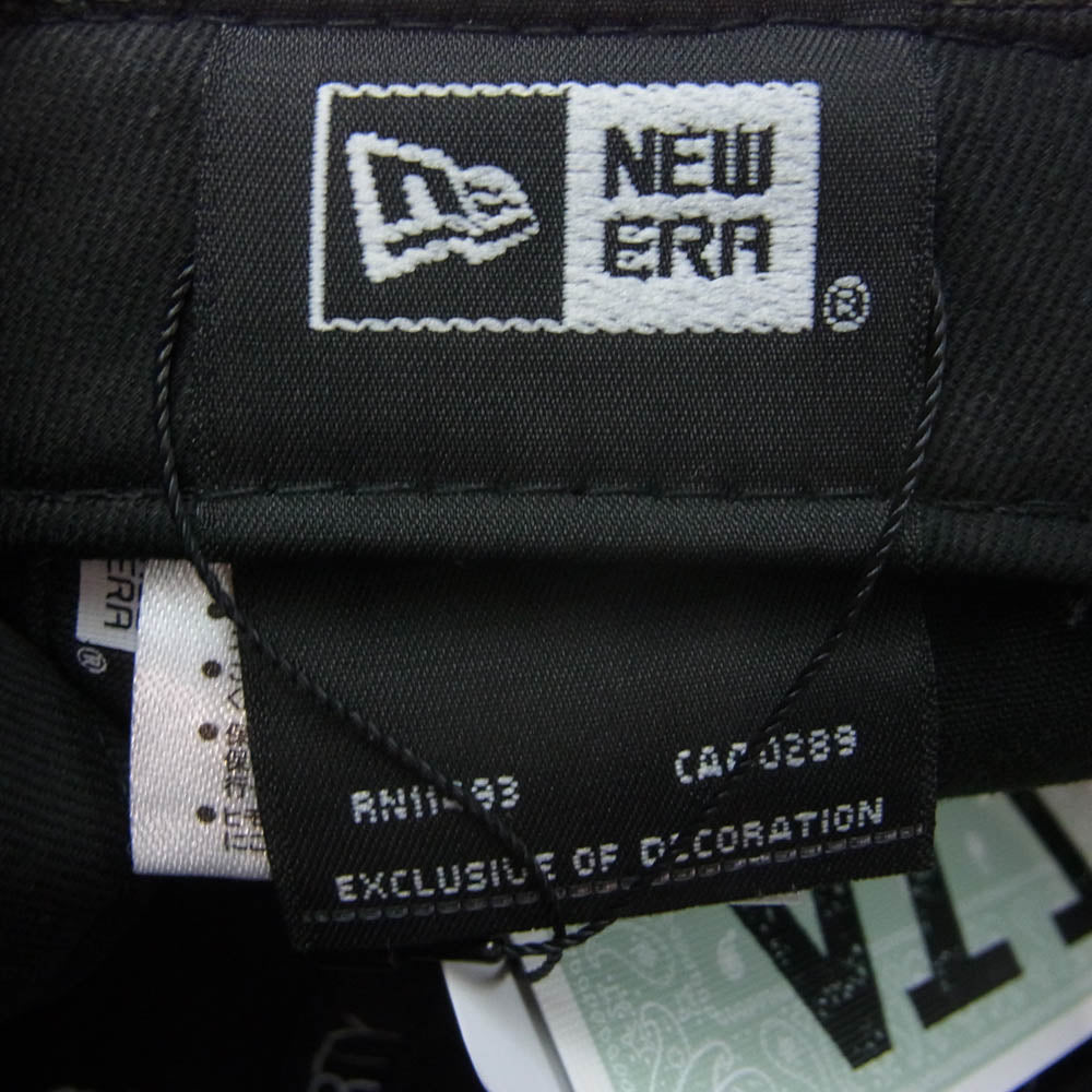 NEW ERA ニューエラ VA Emotional Intelligence ロゴ キャップ ブラック系 F【新古品】【未使用】【中古】