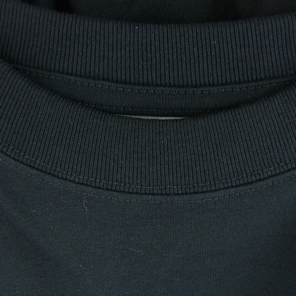 Champion チャンピオン C8-Z359 VA Emotional Intelligence ロゴ 長袖 Tシャツ ブラック ブラック系 S【新古品】【未使用】【中古】