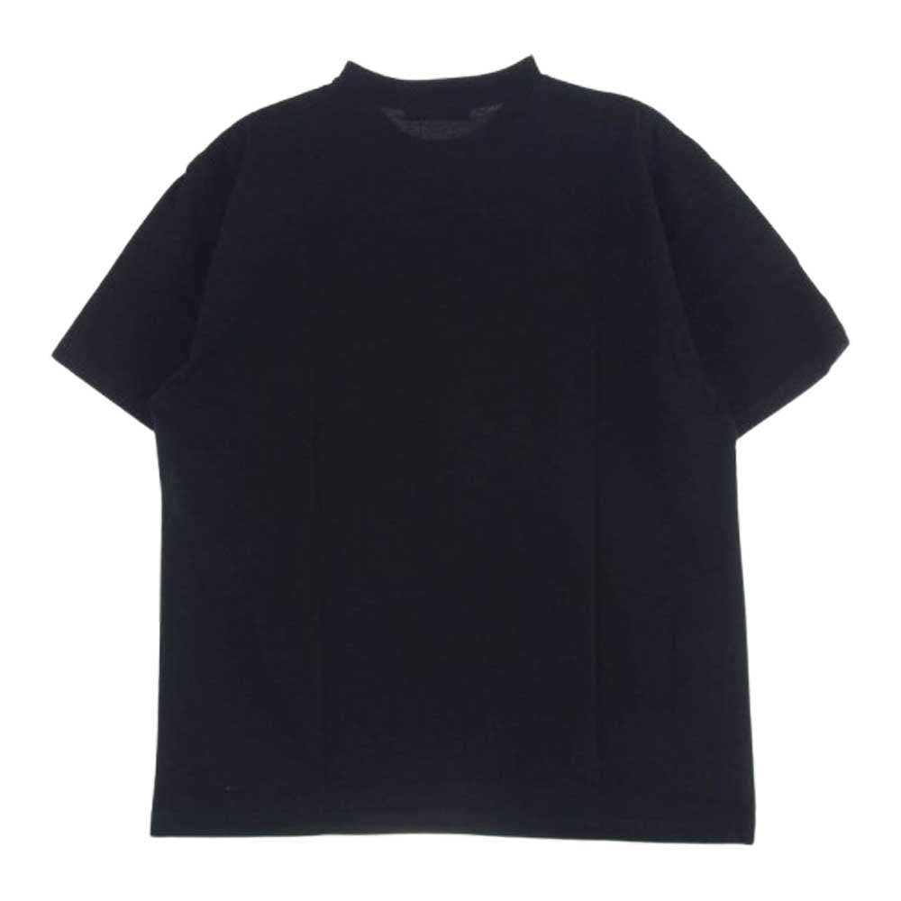GOD SELECTION XXX ゴッドセレクション GX-A25-ST-03 T-SHIRT ロゴ プリント 半袖 Tシャツ ブラック系 M【新古品】【未使用】【中古】