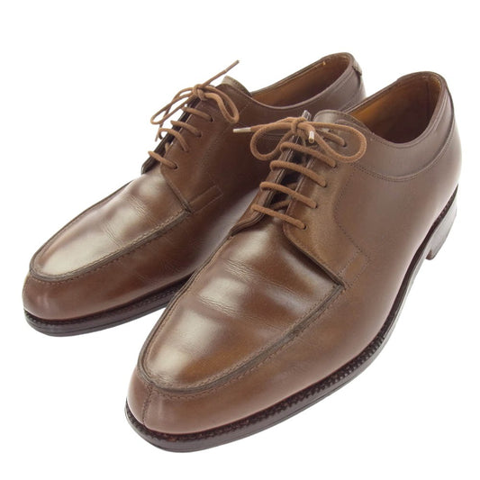 John Lobb ジョンロブ 2998 BARROS バロス ラスト Uチップ レザ―シューズ ブラウン系 7.5【中古】