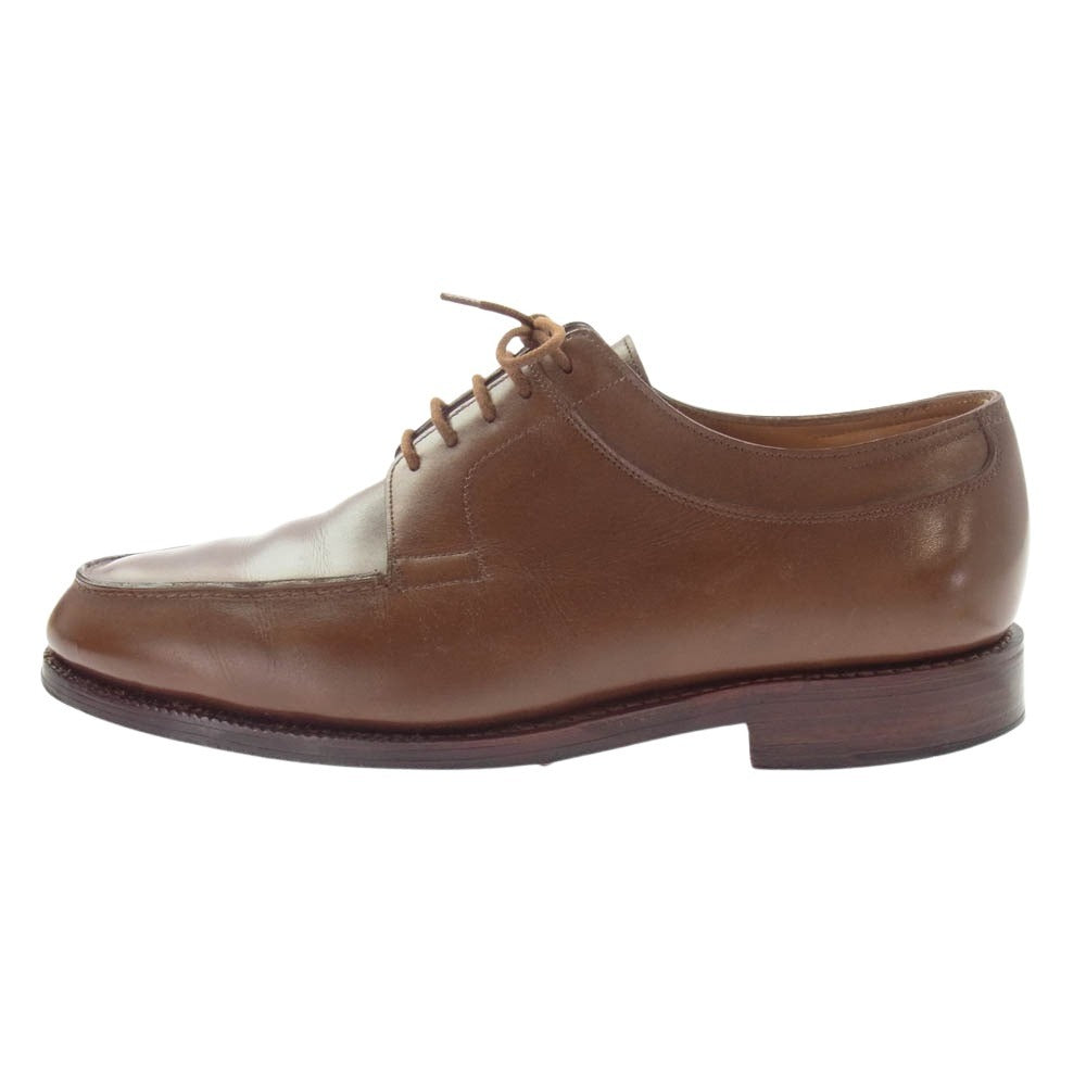 John Lobb ジョンロブ 2998 BARROS バロス ラスト Uチップ レザ―シューズ ブラウン系 7.5【中古】