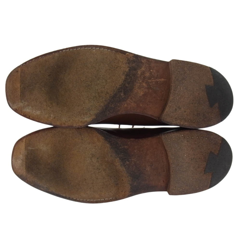John Lobb ジョンロブ 2998 BARROS バロス ラスト Uチップ レザ―シューズ ブラウン系 7.5【中古】