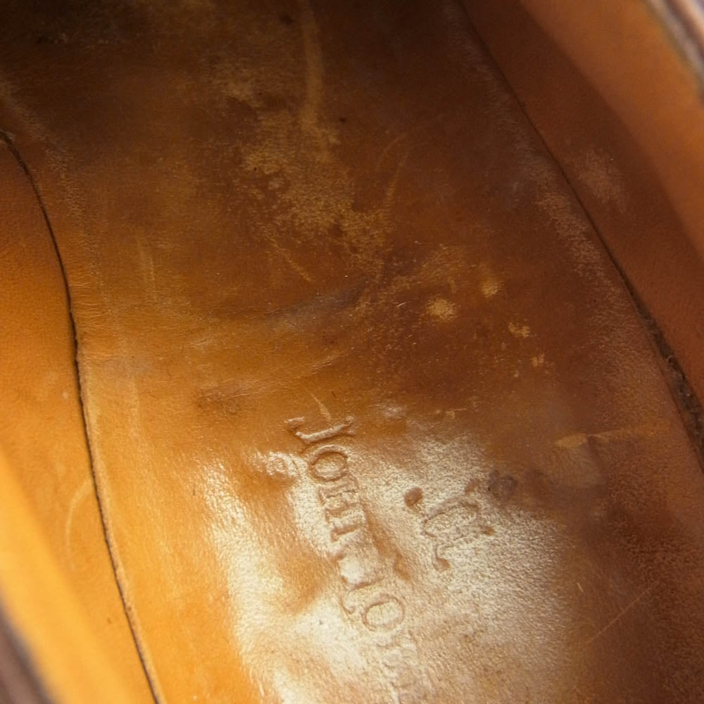 John Lobb ジョンロブ 2998 BARROS バロス ラスト Uチップ レザ―シューズ ブラウン系 7.5【中古】