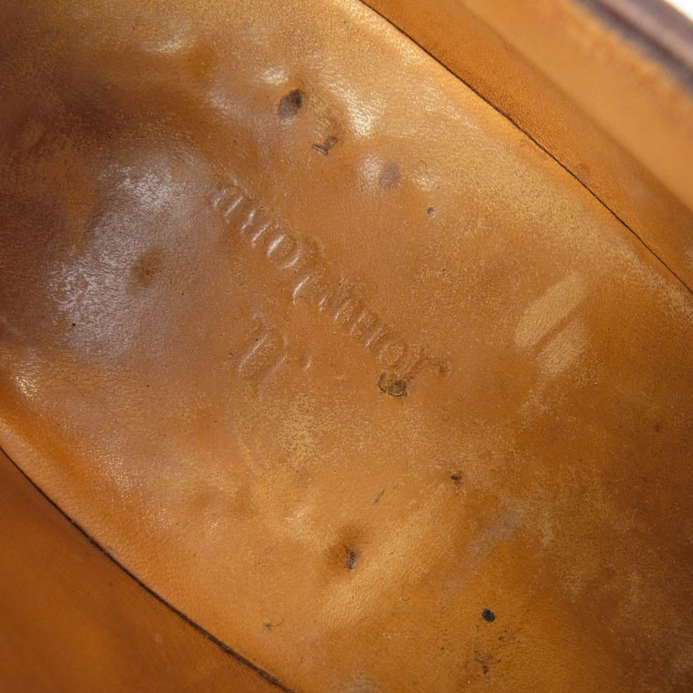 John Lobb ジョンロブ 2998 BARROS バロス ラスト Uチップ レザ―シューズ ブラウン系 7.5【中古】