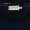 MONCLER モンクレール 420919011600 97576 MAGLIONE TRICOT GIROCOLLO クルーネック ウール セーター ネイビー系 XL【中古】
