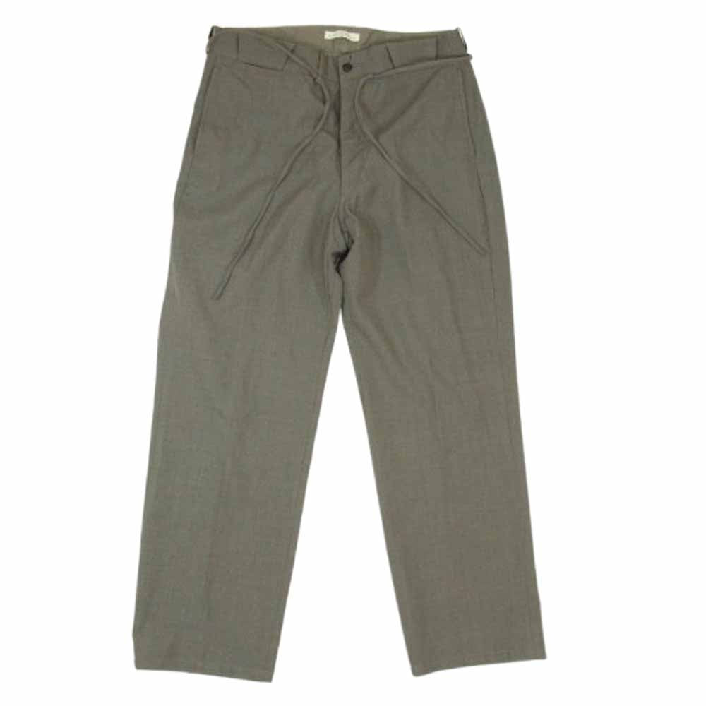 オールドジョー 212OJ-PT07 STRING WAIST WORK TROUSER トラウザーズ ワーク パンツ グレー系 34【中古】