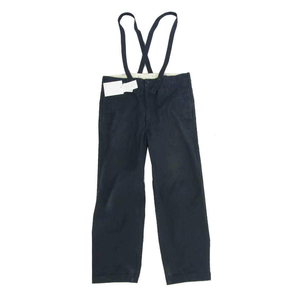 VISVIM ビズビム 19SS 0119105008008 CAMUS BRACES PANTS WD カミュブ レイス パンツ サスペンダー付 パンツ ブラック系 3【中古】