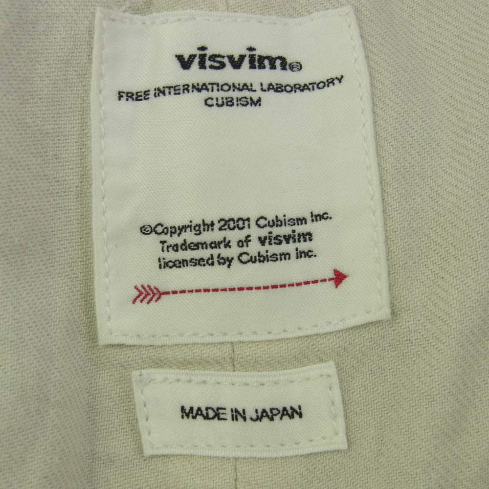 VISVIM ビズビム 19SS 0119105008008 CAMUS BRACES PANTS WD カミュブ レイス パンツ サスペンダー付 パンツ ブラック系 3【中古】