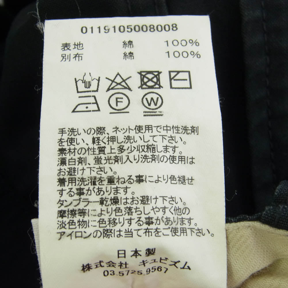 VISVIM ビズビム 19SS 0119105008008 CAMUS BRACES PANTS WD カミュブ レイス パンツ サスペンダー付 パンツ ブラック系 3【中古】