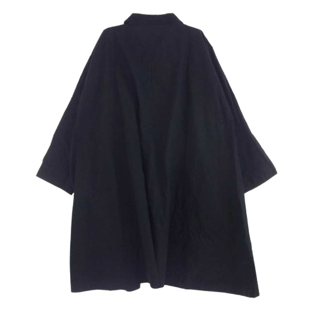PORTER CLASSIC ポータークラシック PARAFFIN CORDUROY SWING COAT パラフィン コーデュロイ スウィング コート ブラック系 3【中古】