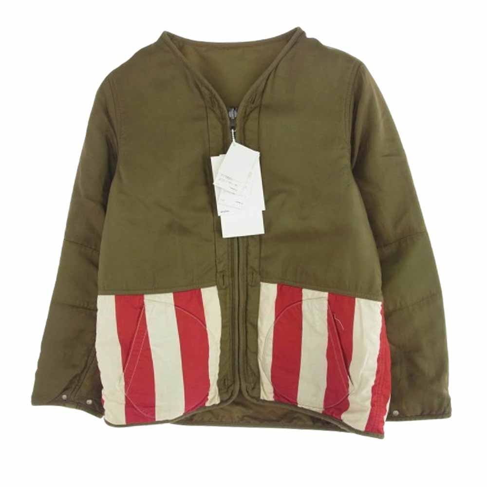 VISVIM ビズビム 19SS 0119105013022 IRIS LINER JKT アイリス ライナー リバーシブル ジャケット カーキ系 3【中古】