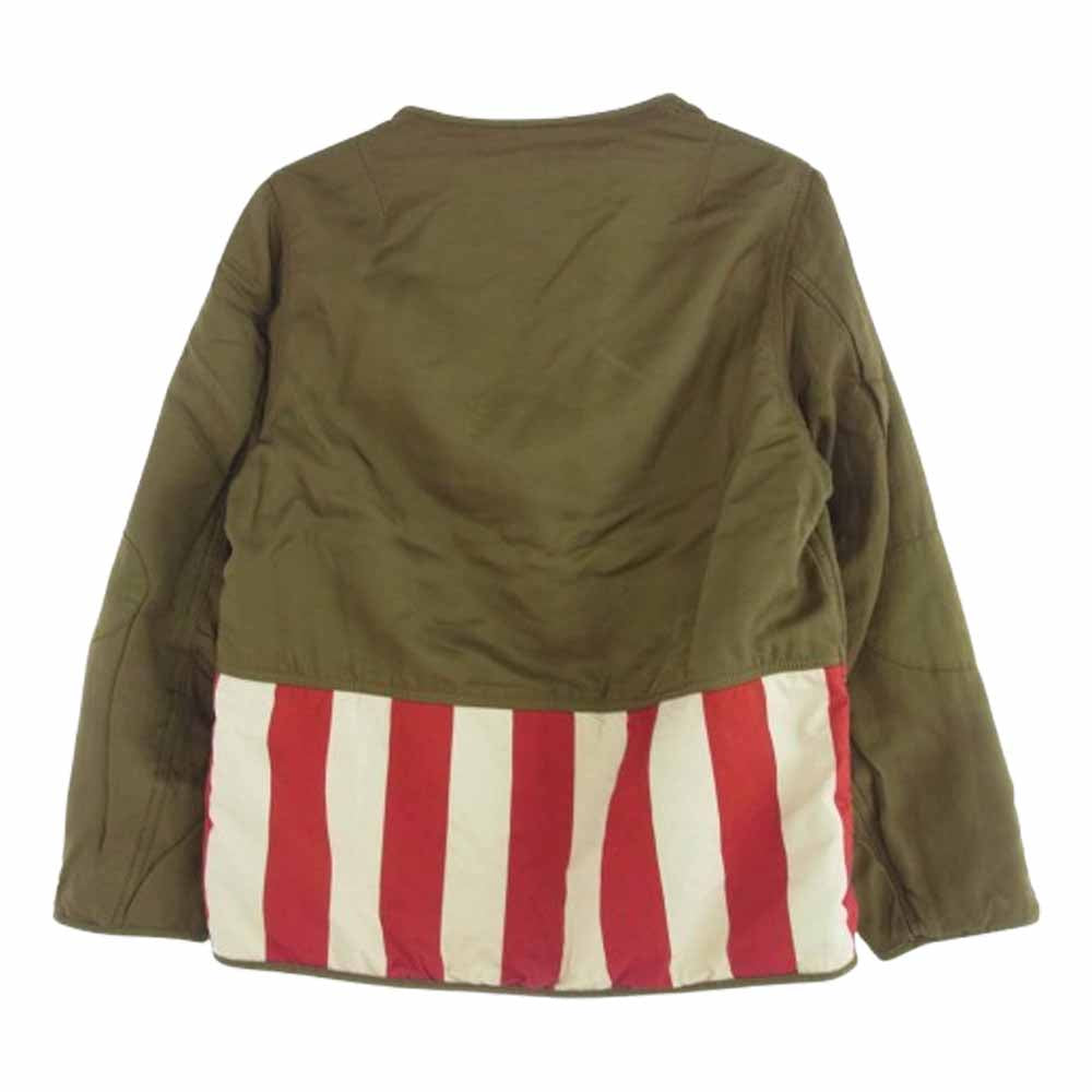 VISVIM ビズビム 19SS 0119105013022 IRIS LINER JKT アイリス ライナー リバーシブル ジャケット カーキ系 3【中古】