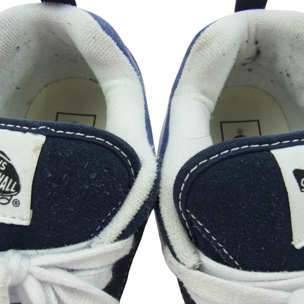 VANS バンズ 721356 KNU SKOOL ニュースクール スウェード ローカット スニーカー ネイビー系 27cm【中古】