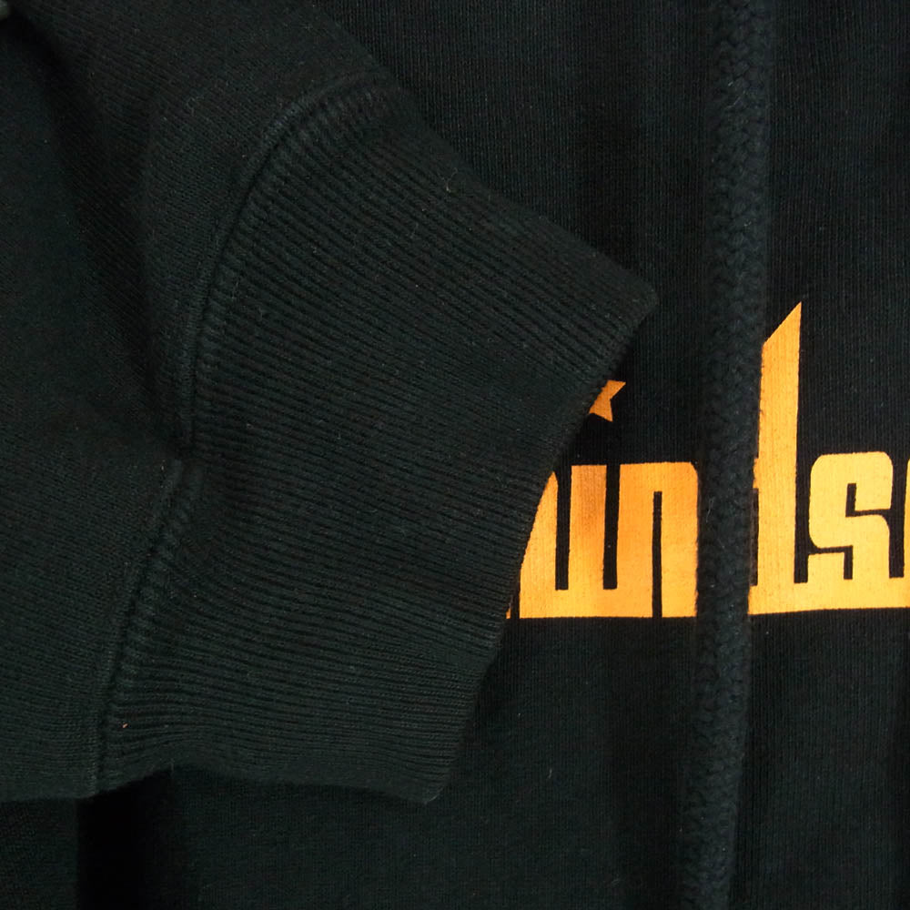 MINDSEEKER マインドシーカー 18AW MS-18AW-T04 Hoodie heavy weight ヘビーウェイト プルオーバー ロゴプリント スウェット パーカー フーディー ブラック系 M【中古】