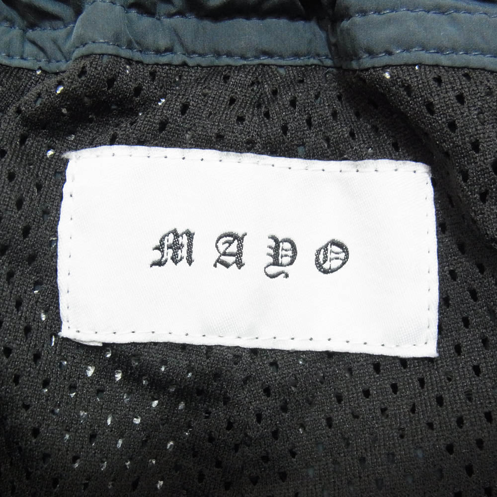 メイヨー 23ＭYF-PT25 PAISLEY EMBROIDERY NYLON LOUNGE PANTS ペイズリー エンブロイダリー ナイロン ラウンジ パンツ ブルー系 M【中古】