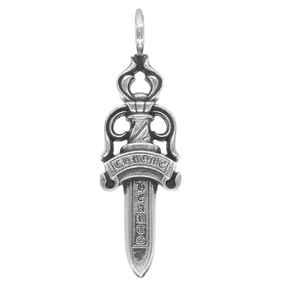 CHROME HEARTS クロムハーツ（原本無） DOUBLE DAGGER ダブルダガー ペンダントトップ シルバー シルバー系【中古】