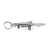 CHROME HEARTS クロムハーツ（原本無） DOUBLE DAGGER ダブルダガー ペンダントトップ シルバー シルバー系【中古】