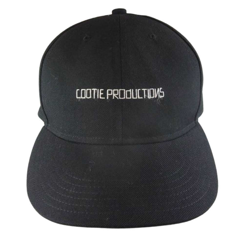 COOTIE クーティー 19SS 6 Panel CAP ロゴ刺繍 キャップ 帽子 ブラック系 L【中古】