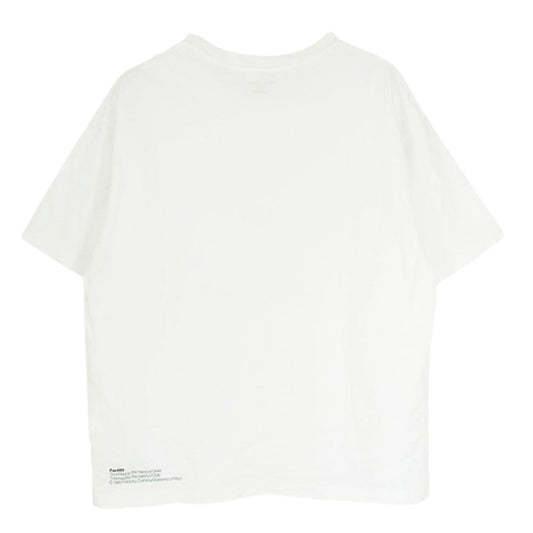MINEDENIM マインデニム MND-NOW003 New Order TOUCHED BY THE HAND OF GOD Crewneck T-SH ニューオーダー プリント Tシャツ 半袖カットソー ホワイト系 XL【中古】