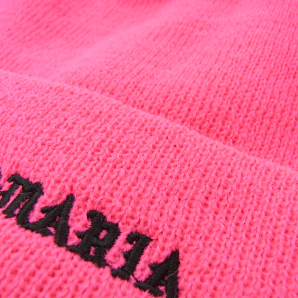 WACKO MARIA ワコマリア 24AW 24FW-WMA-CP05 天国東京 ニット ウォッチ キャップ ピンク系【新古品】【未使用】【中古】