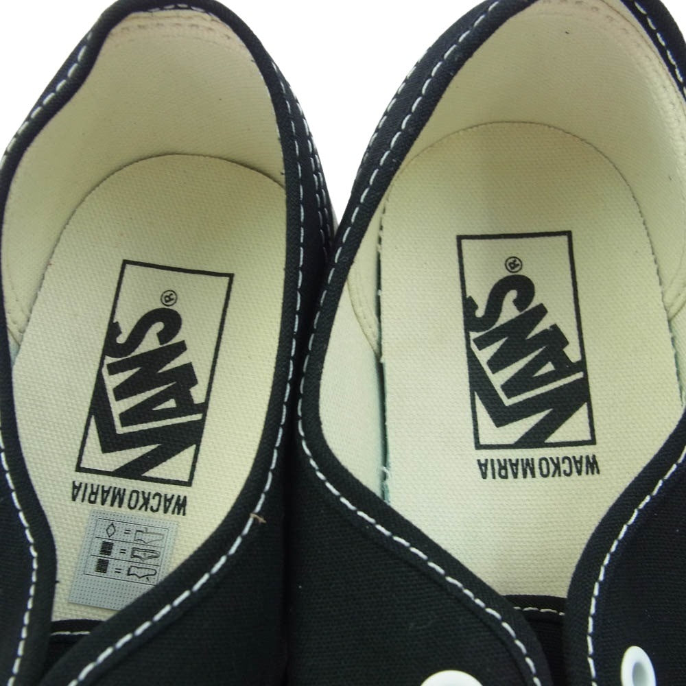 WACKO MARIA ワコマリア 721278 VANS バンズ ローカット スニーカー 25.5cm【新古品】【未使用】【中古】