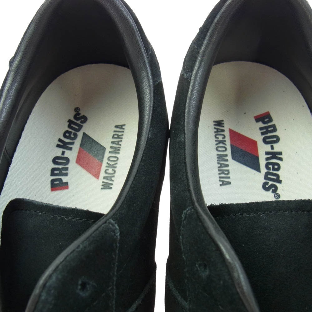 WACKO MARIA ワコマリア PRO-Keds ROYAL PLUS プロケッズ ローカット スニーカー ブラック系 29cm【美品】【中古】
