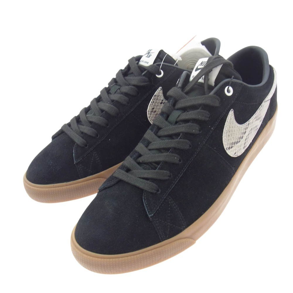 NIKE ナイキ DA7257-001 Wacko Maria ワコマリア SB Blazer Low Black SB ブレーザー ロー ブラック スニーカー ブラック系 29cm【新古品】【未使用】【中古】