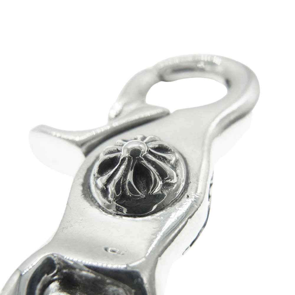 CHROME HEARTS クロムハーツ（原本有） CLIP CHAIN CLSSIC SHT クラシック キーチェーン ショート ダガー クリップ シルバー系【中古】