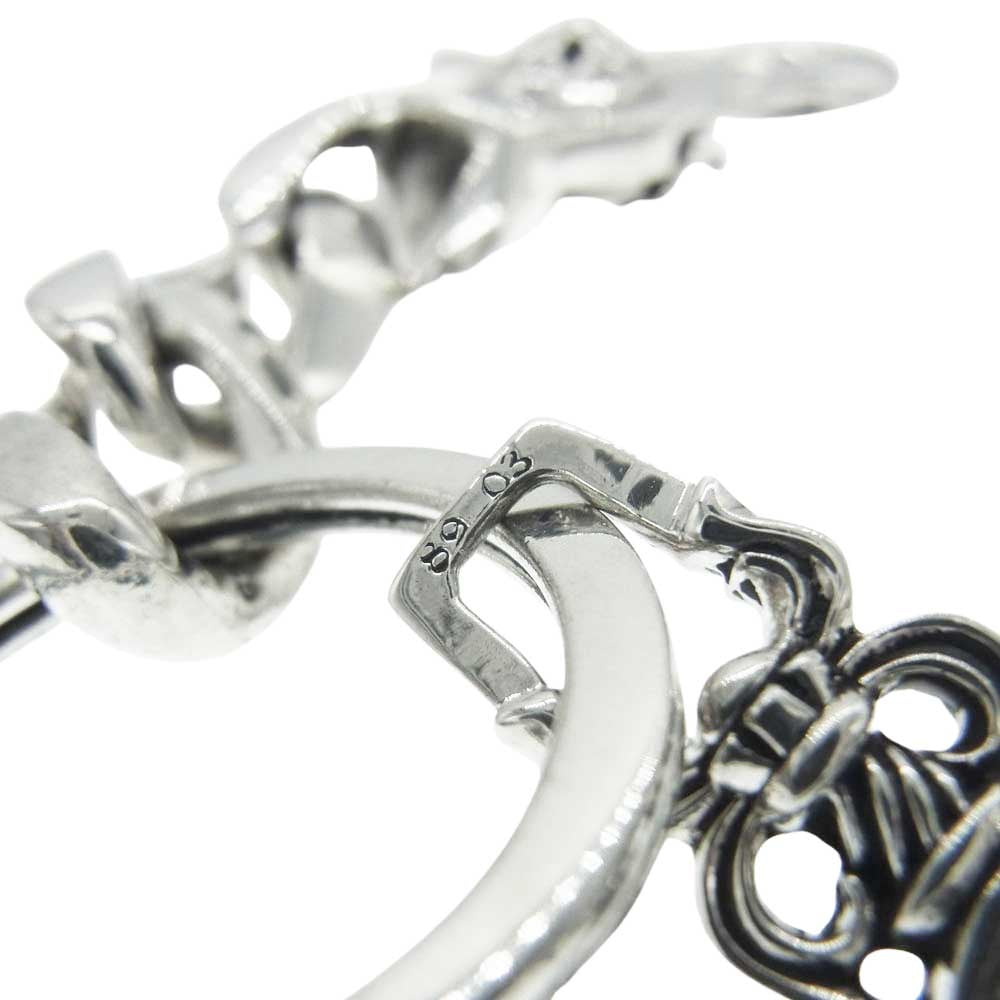 CHROME HEARTS クロムハーツ（原本有） CLIP CHAIN CLSSIC SHT クラシック キーチェーン ショート ダガー クリップ シルバー系【中古】
