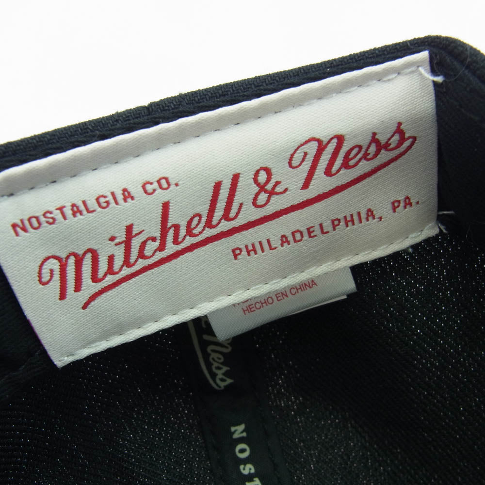 ミッチェル&ネス NBA LOS ANGELES LAKERS SNAPBACK CAP レイカーズ キャップ ブラック系 パープル系【中古】