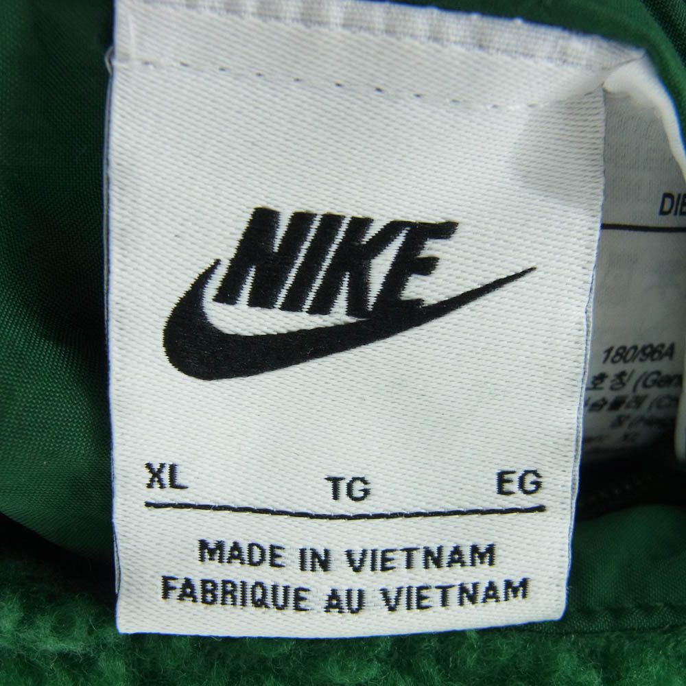 NIKE ナイキ BQ6546-341 Big Swoosh Reversible Boa Jacket ビッグスウッシュ リバーシブル ボア フリース ジャケット グリーン系 XL【中古】
