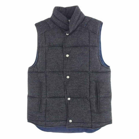 VICTIM ヴィクティム VTM-13-V-129 中綿 ベスト ジャケット グレー系 L【中古】