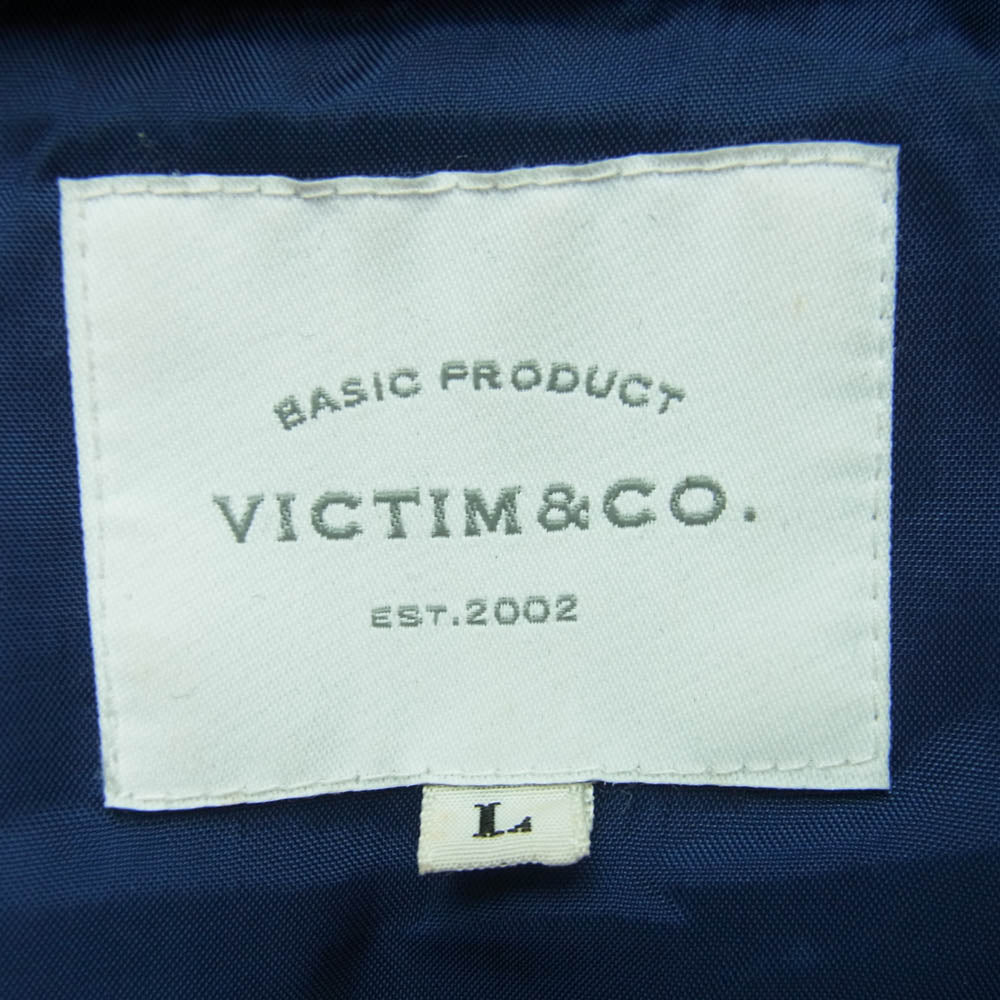 VICTIM ヴィクティム VTM-13-V-129 中綿 ベスト ジャケット グレー系 L【中古】