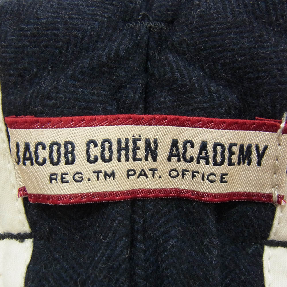 JACOB COHEN ヤコブコーエン テーパード スラックス パンツ インディゴブルー系 36【中古】