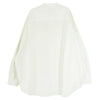 GRAPHPAPER グラフペーパー GM223-50072B Oxford Oversized Band Collar Shirt オックスフォード オーバーサイズド バンドカラー 長袖シャツ ホワイト系 F【中古】