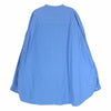 GRAPHPAPER グラフペーパー GM223-50072B Oxford Oversized Band Collar Shirt オックスフォード オーバーサイズド バンドカラー 長袖シャツ ブルー系 F【中古】