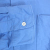 GRAPHPAPER グラフペーパー GM223-50072B Oxford Oversized Band Collar Shirt オックスフォード オーバーサイズド バンドカラー 長袖シャツ ブルー系 F【中古】