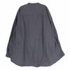 GRAPHPAPER グラフペーパー GM213-50137B Oxford Oversized Band Collar Shirt オックスフォード オーバーサイズド バンドカラー 長袖シャツ グレー チャコール系 F【中古】