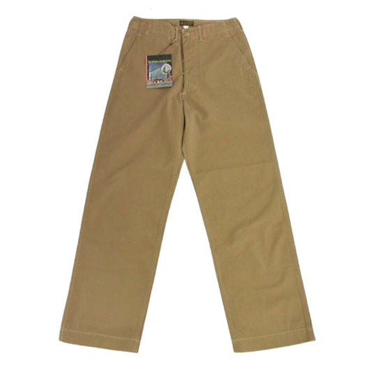 JELADO ジェラード AG94341A Khaki Lastresort Chino Cloth チノ トラウザーズ パンツ カーキ系 S【新古品】【未使用】【中古】