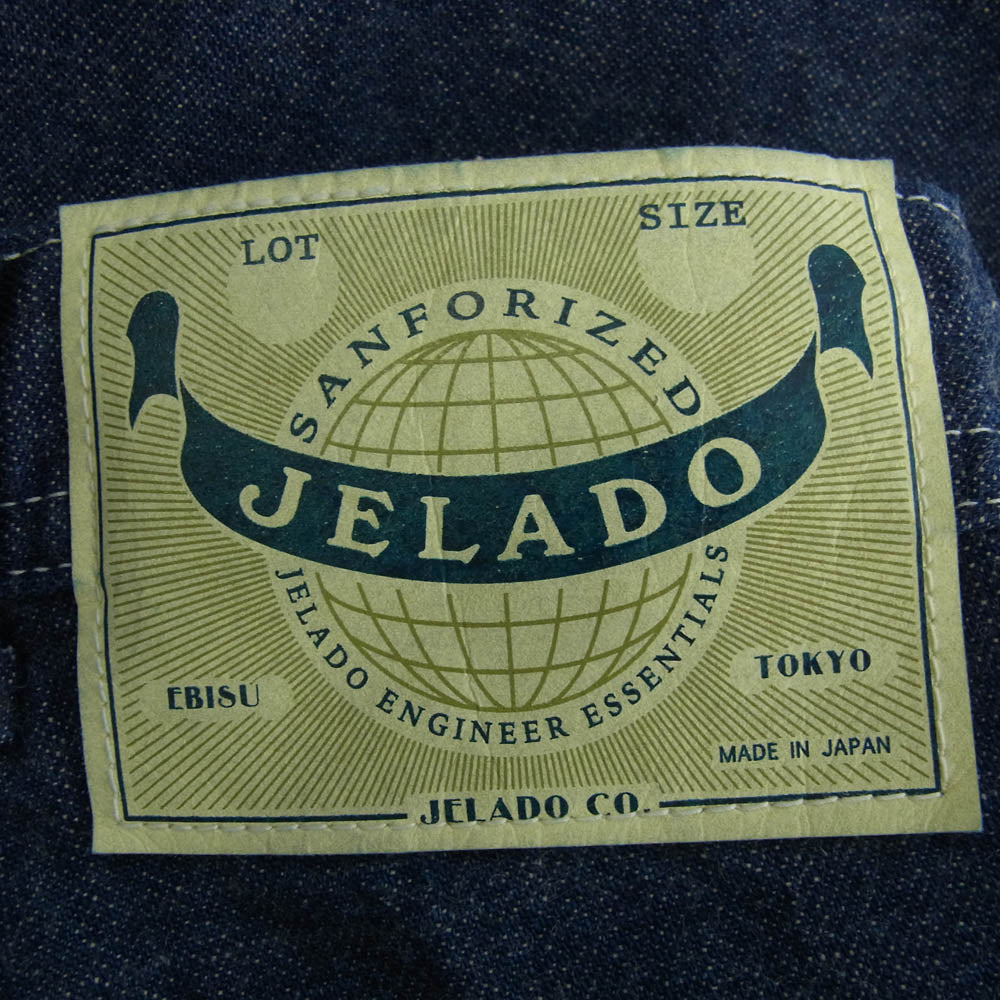 JELADO ジェラード JP94311W Painter Pants デニム ペインター パンツ インディゴブルー系 S【新古品】【未使用】【中古】